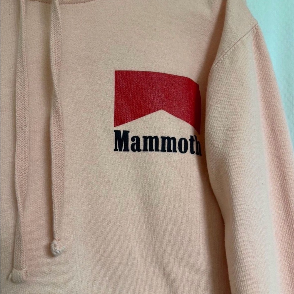Mammoth Mountain Sweatshirt. NEW without Tags. Pink. Hooded. Medium - Picture 2 of 8
